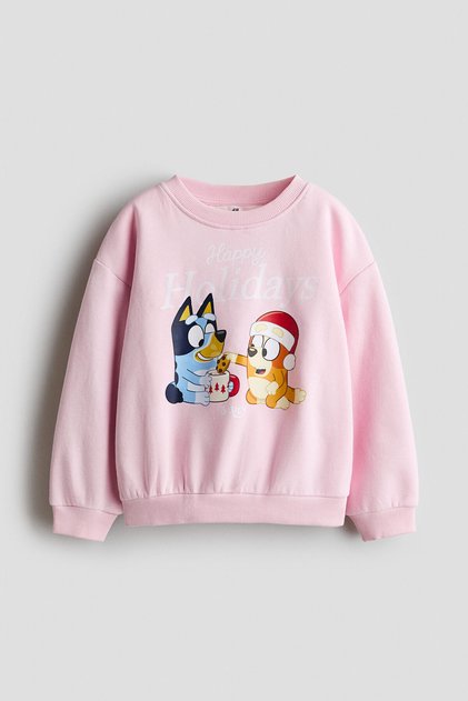 Baskı Motifli Oversize Sweatshirt