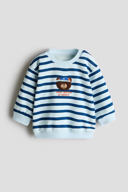 Motif Detaylı Sweatshirt
