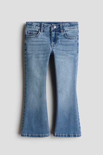 Superstretch Flared Leg Jeans