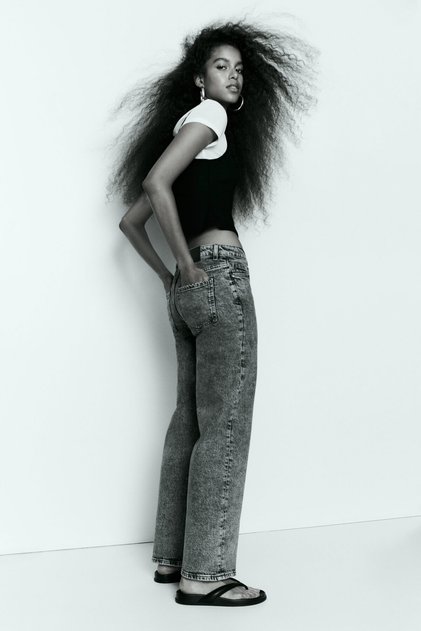 Slim Straight Regular Waist Jeans