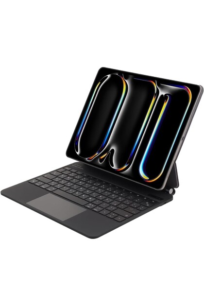 Wireless Magic Keyboard with Cover for iPad Pro 13-Inch Lefuolo - Black