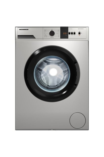 Masina de spalat rufe HWM-VT0610CHSD++, 6 kg, 1000 rpm, Clasa D, Display digital, Functie Start intarziat, Argintiu