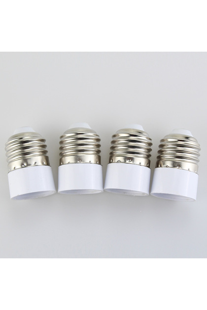 E27 to E14 Lamp Holder Conversion Screw Large to Small Screw E27 to E14 Light Bulb Adapter Holder fo