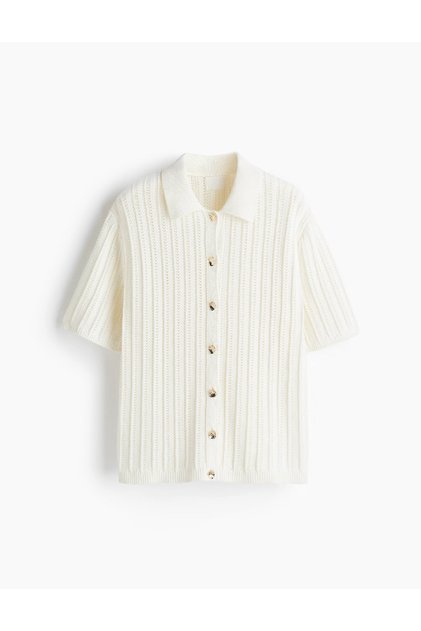 Cardigan, Ecru