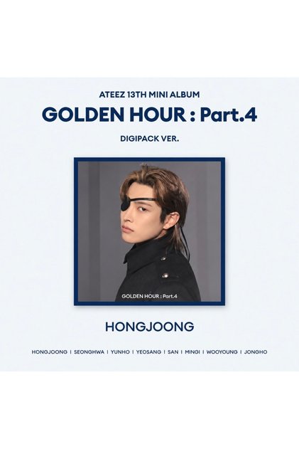 ATEEZ – GOLDEN HOUR : Part.4 (HONGJOONG DIGIPACK VER.)