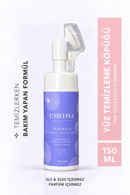 Centella Özlü Nazik Yüz Yıkama Köpüğü 150 ml – Tüm Cilt Tipleri İçin