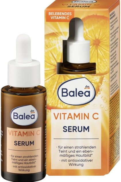 Vitamin C Face Serum for Radiant-Looking Skin, Vegan, 30 ml