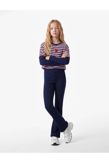 Elastic Waist Slim Fit Spanish Leggings