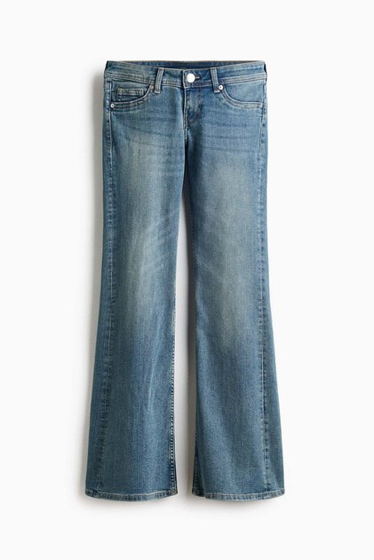 Flared Ultra Low Waist Jeans