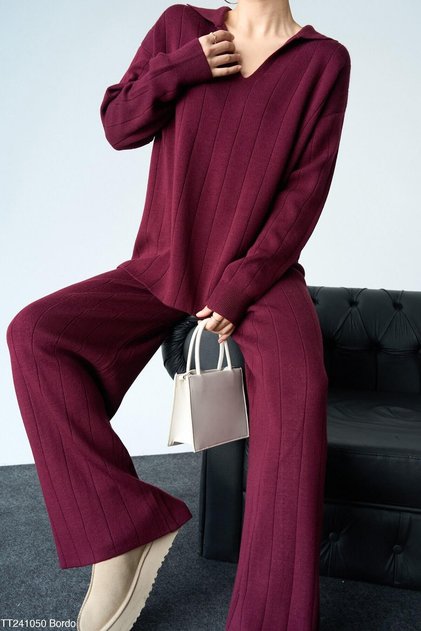 Knitwear Set with Trousers