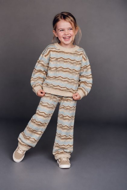 Patterned Knitwear Set