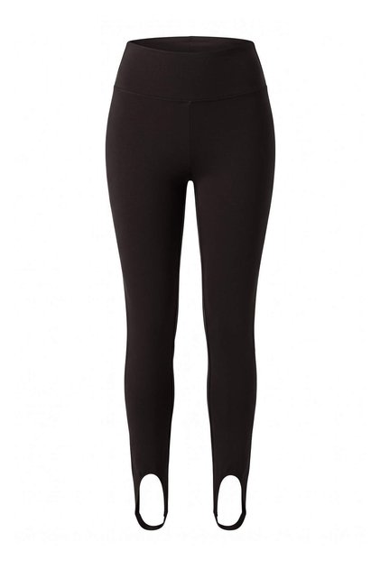 Colanți sport tricotați de iarnă, negri, căptușiți cu șorț/polar pe interior THMAW27TY00020