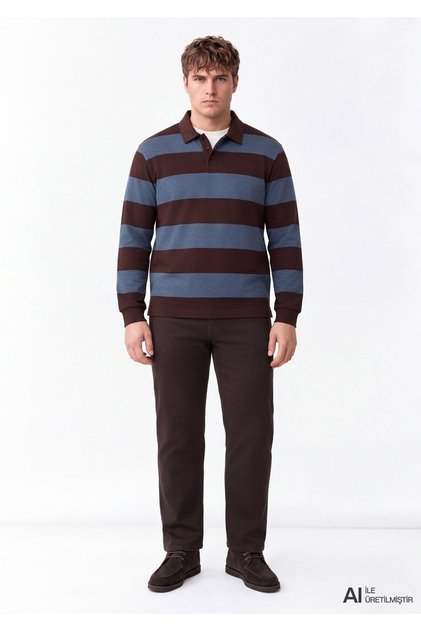 Hasan Acı Kahve Comfort Gabardin Pantolon 00066A6870