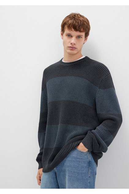 Men's Gray M0710290-70090 Sweater