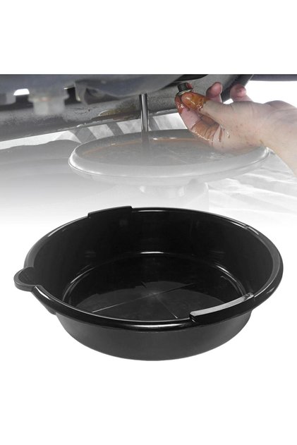 Drain Pan All Purpose Anti Splash Garage Tool Durable 6.5L Durable Lightweight Car Oil Change Pan fo