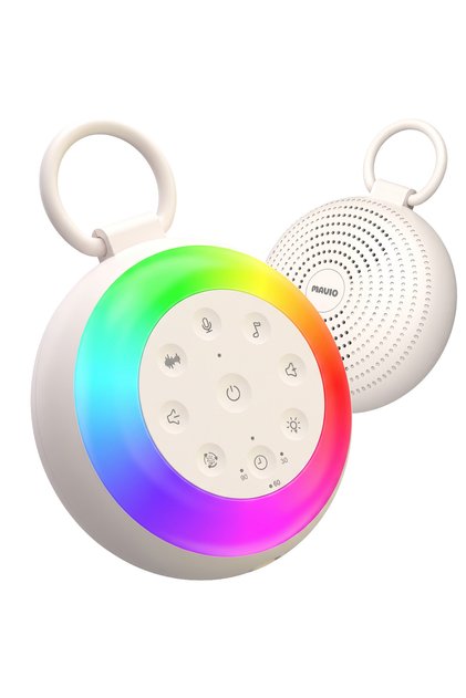 Dispozitiv Sunete Albe Portabil Bebelusi, Inregistrare, Bluetooth, 3W, Temporizator, Lumina Noapte