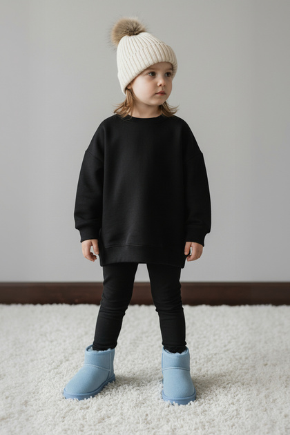 Children's Furry Mini Boots