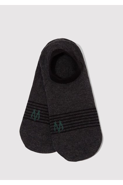 Socks - Gray - Striped