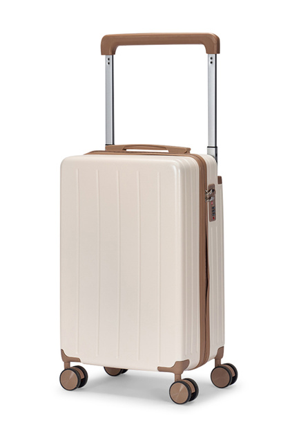 Modern Cabin Suitcase Pc Material Customized 20" Color Travel Luggage