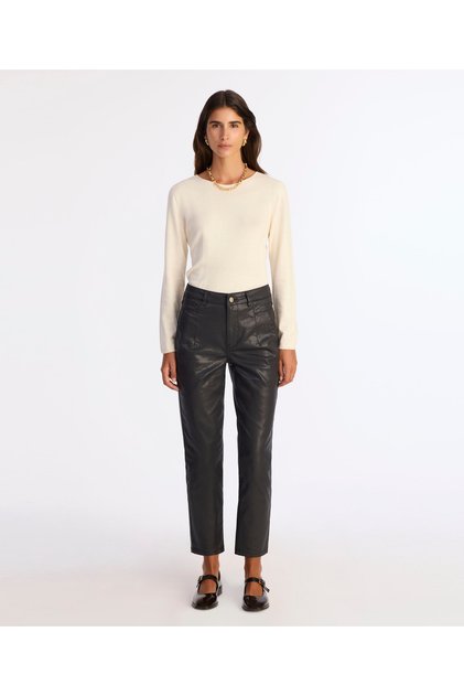 Straight Regular Waist Pants