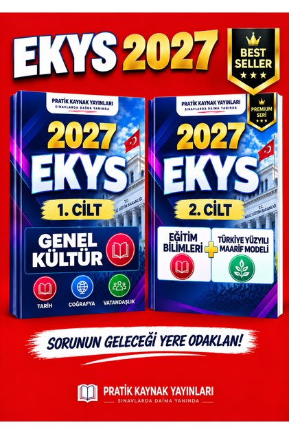 2027 EKYS İnfografik Özet 2 Cilt Set – Genel Kültür Mevzuat + Eğitim Bilimleri TYMM