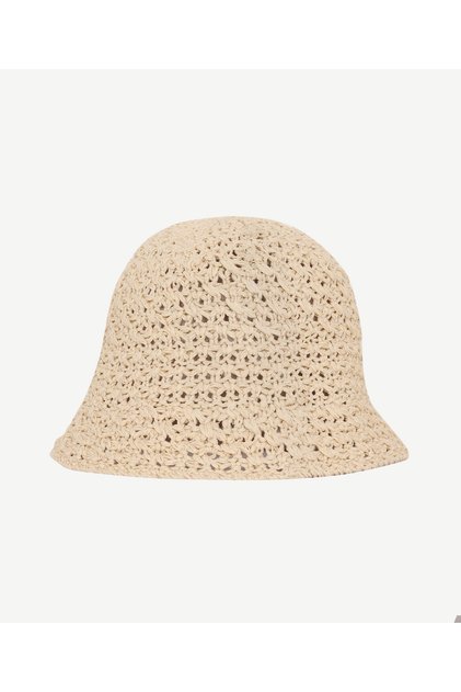 Hand Knitted Detailed Hat