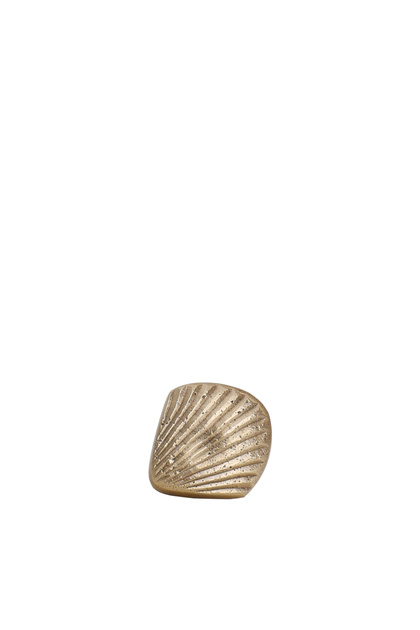 Seashell-Shaped Brass-Coated Drawer Handle (5X5X5 cm)