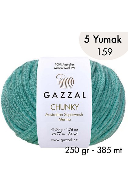 Chunky 159 - 5 Yumak 250 Gr