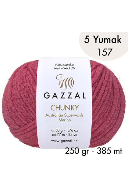Chunky 157 - 5 Yumak 250 Gr