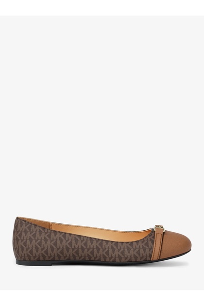 Women's Flat Shoes 40F5Mafp1L-Brown
