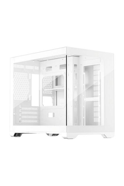 Carcasă MV6 TP, Middle Tower, Fără Sursă de Alimentare (Alb)