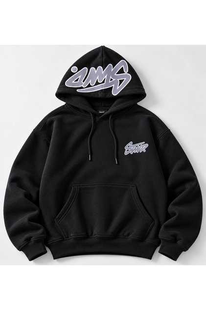 Unisex Oversize Hooded Sweatshirt – Streetwear Style Casual Hoodie
