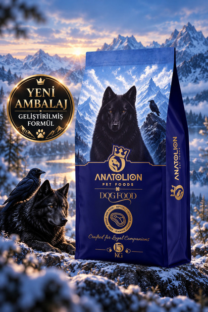 Anatolion Biftekli Premium Yetişkin Köpek Maması 15 Kg