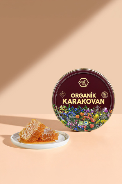 Organik Karakovan Petek Balı Ta16+ 1.1kg