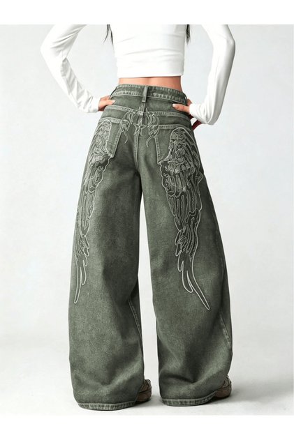Angel Baggy Jean Pants