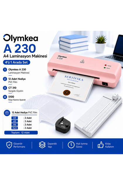 A230s 4in1set Laminasyon Makinesi ( A4 )