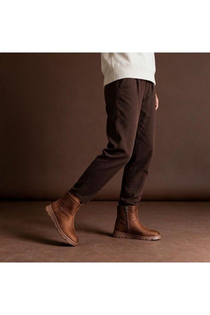 Taba Luxury Suede Plush Lined Women's Casual Boots