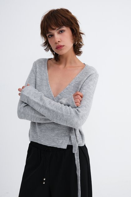 Double-Breasted Knitwear Cardigan H3547