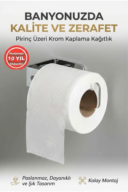 Toilet Roll Holder Sus 304 Stainless Steel Paris Model