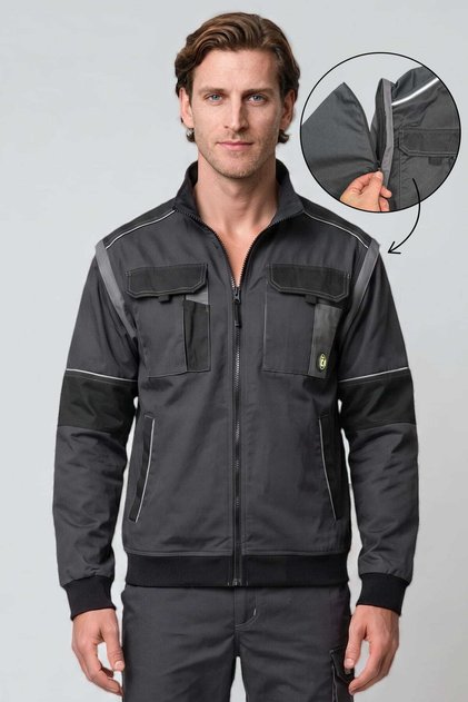 Max Eco Stretch Ceket - Siyah