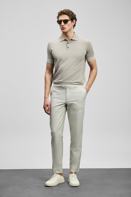 Mathias Smart Men's Chino Pants Slim Fit Stone