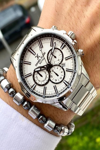 Original Stainless Steel Cord Men's Wristwatch 3 Atm Water Resistant Valentine's Day Special