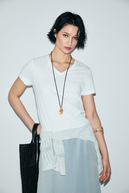 Perses Women's T-Shirt Off-White