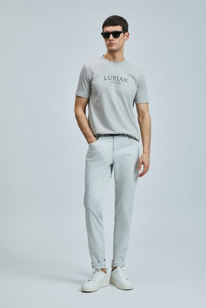 Helt Spor 5 Cep Erkek Pantolon Slim Fit Stone