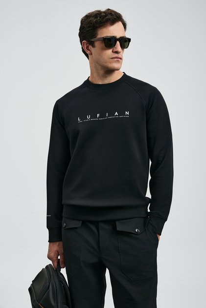 Cooper Erkek Sweatshirt Siyah