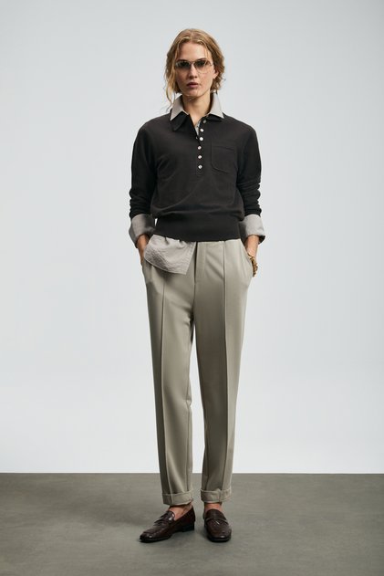 Adel Women's Trousers Beige