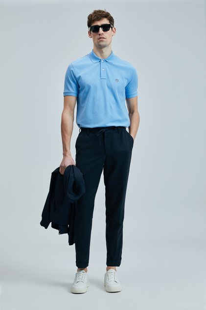 Laon Smart Men's Polo T-Shirt Blue