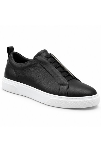 Men's Black White Sole Sneaker Comfortable Daily Casual Sports Shoes Ba0581
