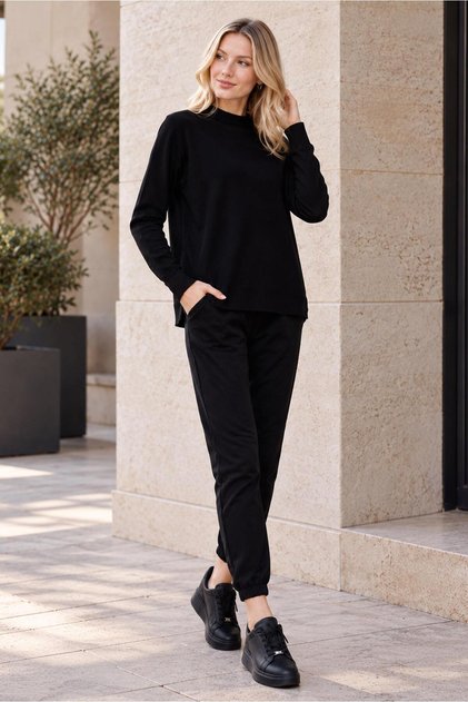 Crew Neck Knit Sweater 44369