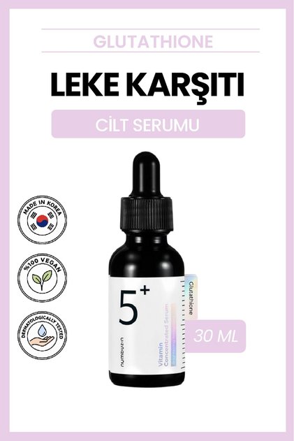No.5 Vitamin Concentrated Serum 30 ml - Yoğun Parlatıcı Leke Karşıtı Konsantre Serum 30ml